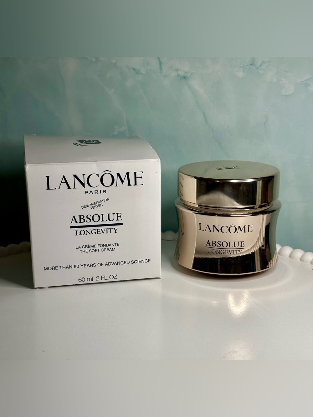 New Lancome Absolue Longevity Soft Cream 2.0oz/60 ml NEW MSRP $285